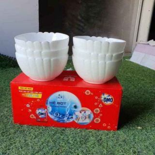Bộ 6 chén sứ hàng km Omo