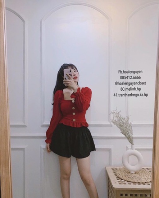 Áo nhăn bồng tay hàng đẹp Quảng Châu