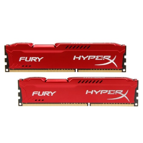 RAM Kingston HyperX Fury Red 8GB  DDR3 Bus 1600Mhz