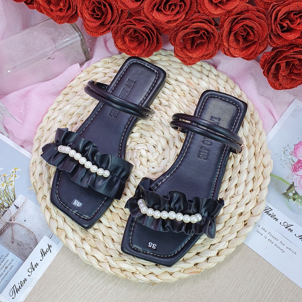 Sandan nữ bệt mũi vuông Thiên An TA08