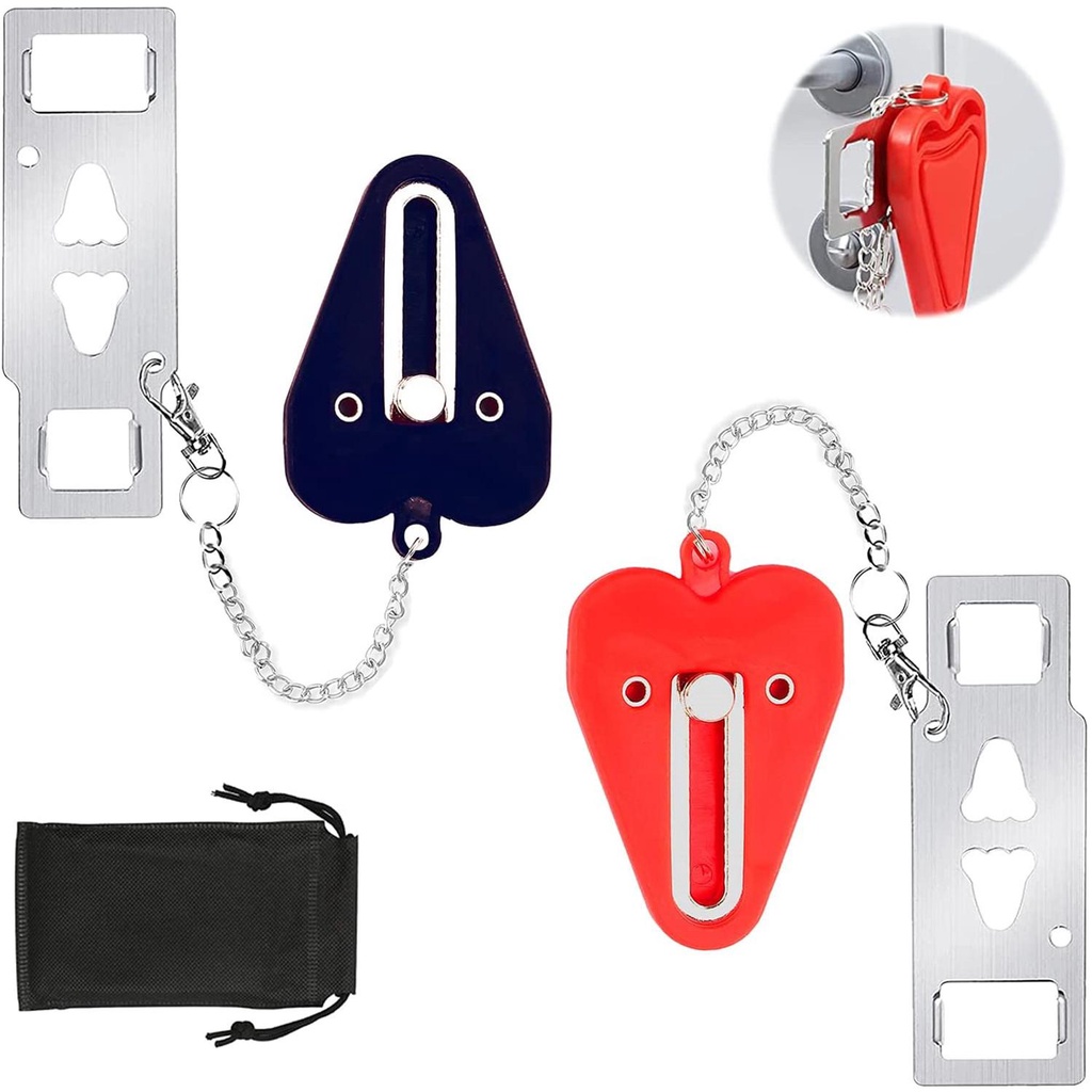 Ổ Khóa Cửa Chống Trộm Tiện Dụng Cho Khách Sạn / Du Lịch