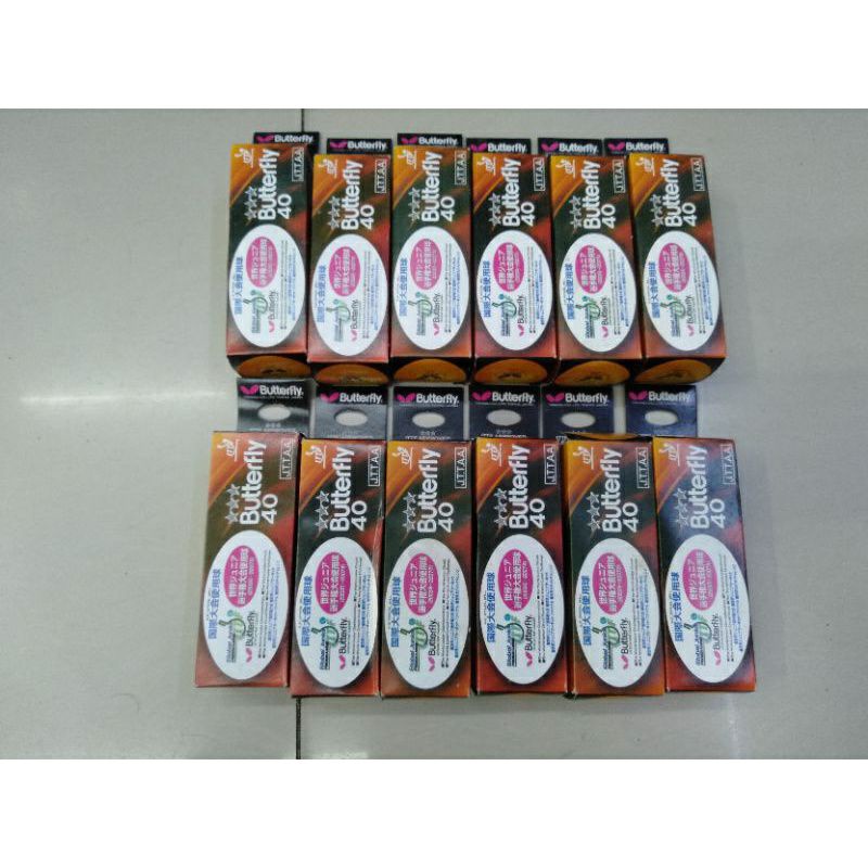 Banh bóng bàn butterfly 40- 1 hộp 3 quả
