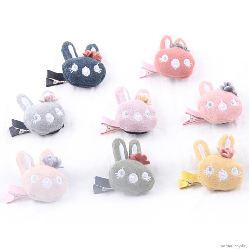 Kẹp tóc tai thỏ dễ thương cho bé gái