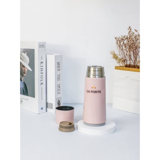 Bình giữ nhiệt la fonte 370ml xanh ngọc / màu hồng 370ml