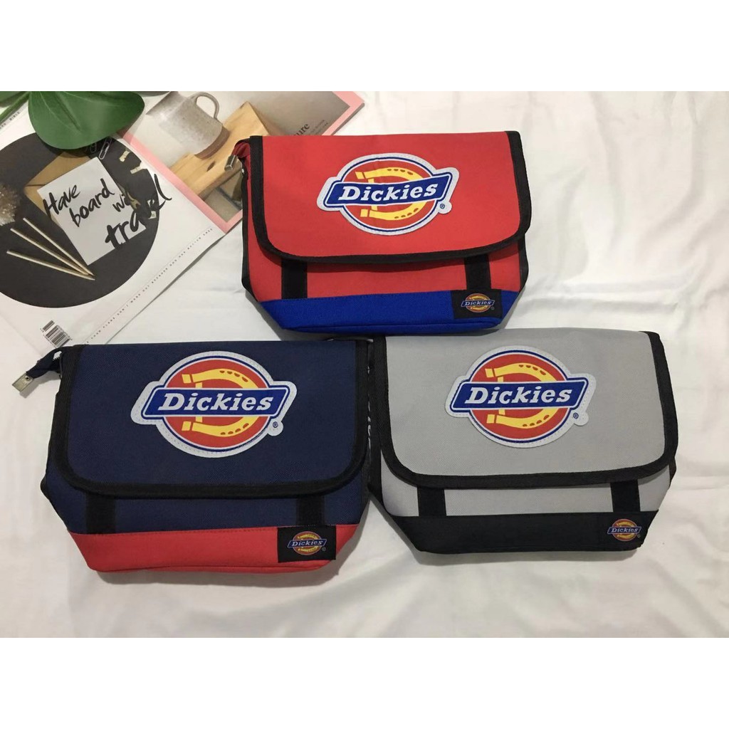 Dickies Túi Đeo Chéo Vải Bố Phong Cách