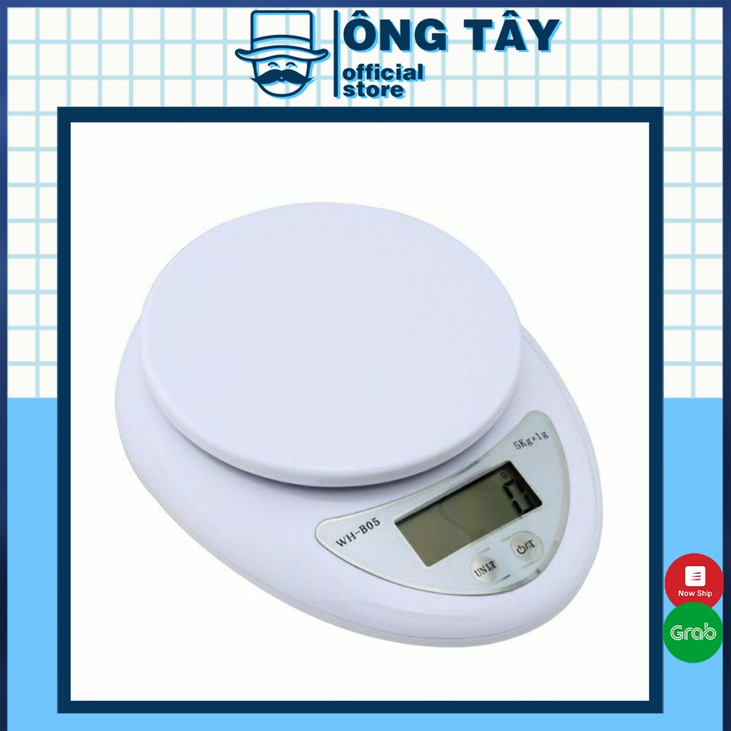 Cân tiểu ly tối đa 5kg, chạy bằng pin