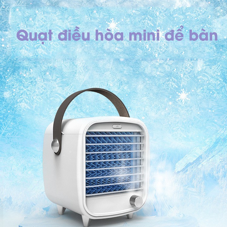 Quạt điều hòa mini để bàn- quạt hơi nước - có chức năng lọc không khí- không có tiếng ồn | BigBuy360 - bigbuy360.vn