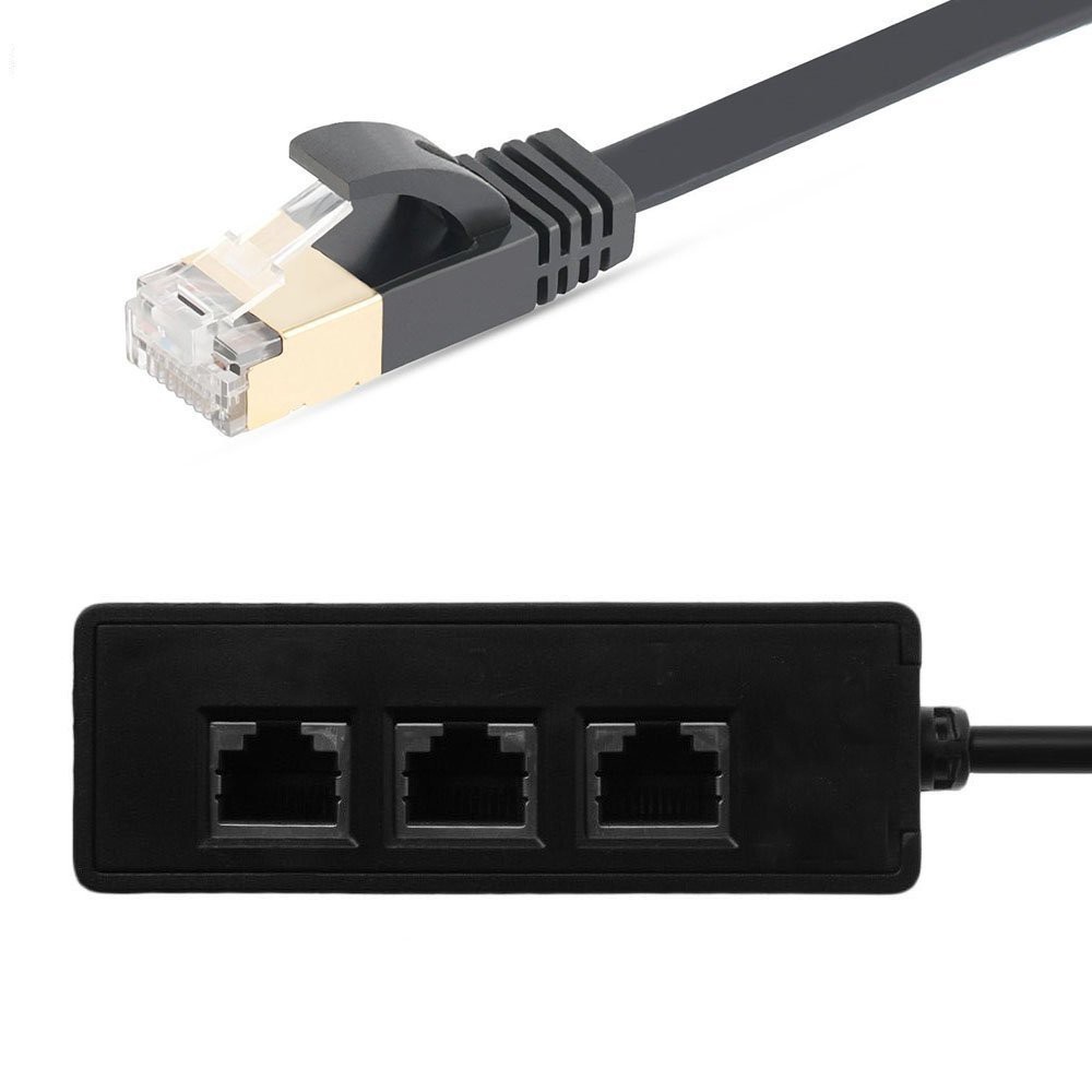 Bộ Chia Cổng Mạng LAN RJ45 1 Sang 3 Cổng - Bộ Chia Cổng Mạng