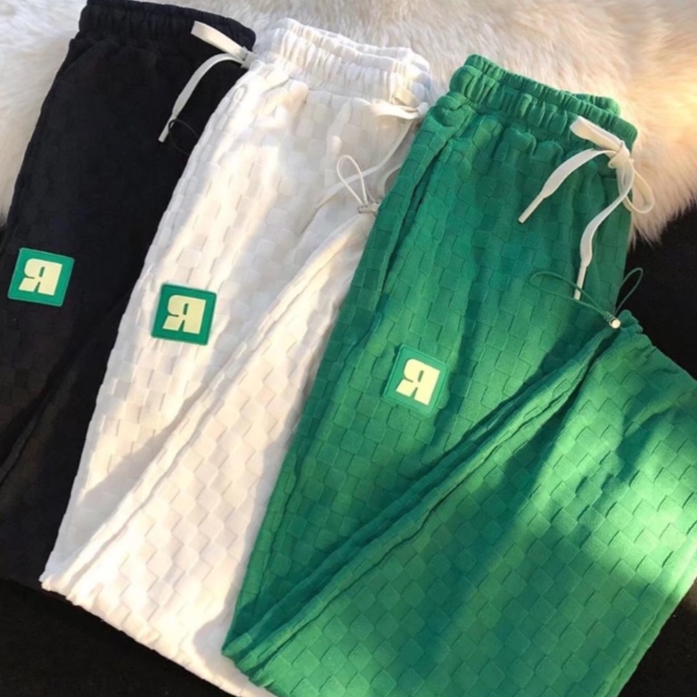 Quần Legging Thể Thao Dây Rút Phong Cách Hàn Quốc Cho Nam Nữ quần dài ống rộng nam quần nam ống suông