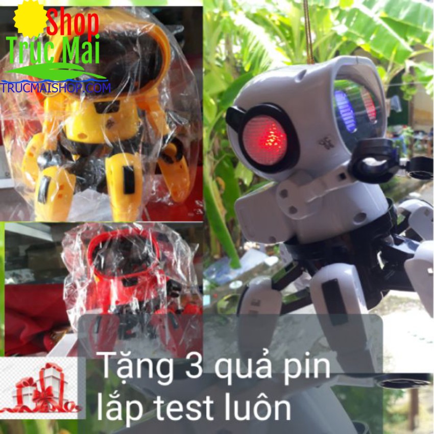 Đồ chơi Robot bạch tuộc 5 trong 1 vừa là đồ chơi trong nhà vừa là đồ chơi trung thu