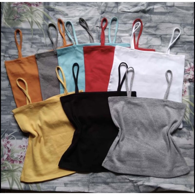 ÁO 2 DÂY CROTOP NỮ - ÁO DÂY NGANG NỮ