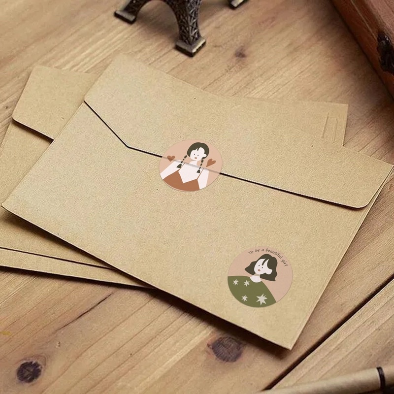 cuộn 500 tem niêm phong trang trí bánh