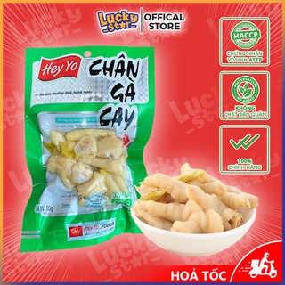 Chân Gà Cay Hey Yo (Chili Chicken Feet) 80Gr - Món Ngon Mỗi Ngày