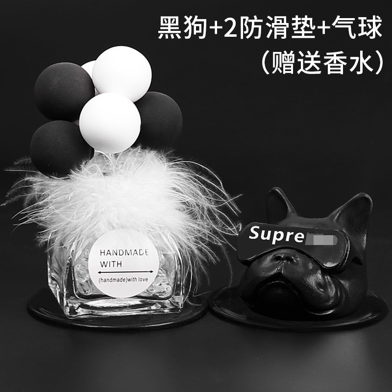 Phụ Kiện Trang Trí Xe Hơi Hình Chó Bull Cool Ngầu