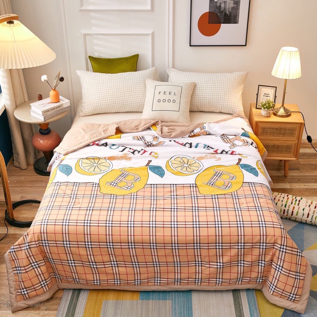 Chăn hè cotton đũi cao cấp nhập khẩu siêu hot,free ship-Mã CĐZ006