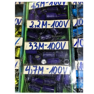 Các loại tụ không phân cực( set 10c )