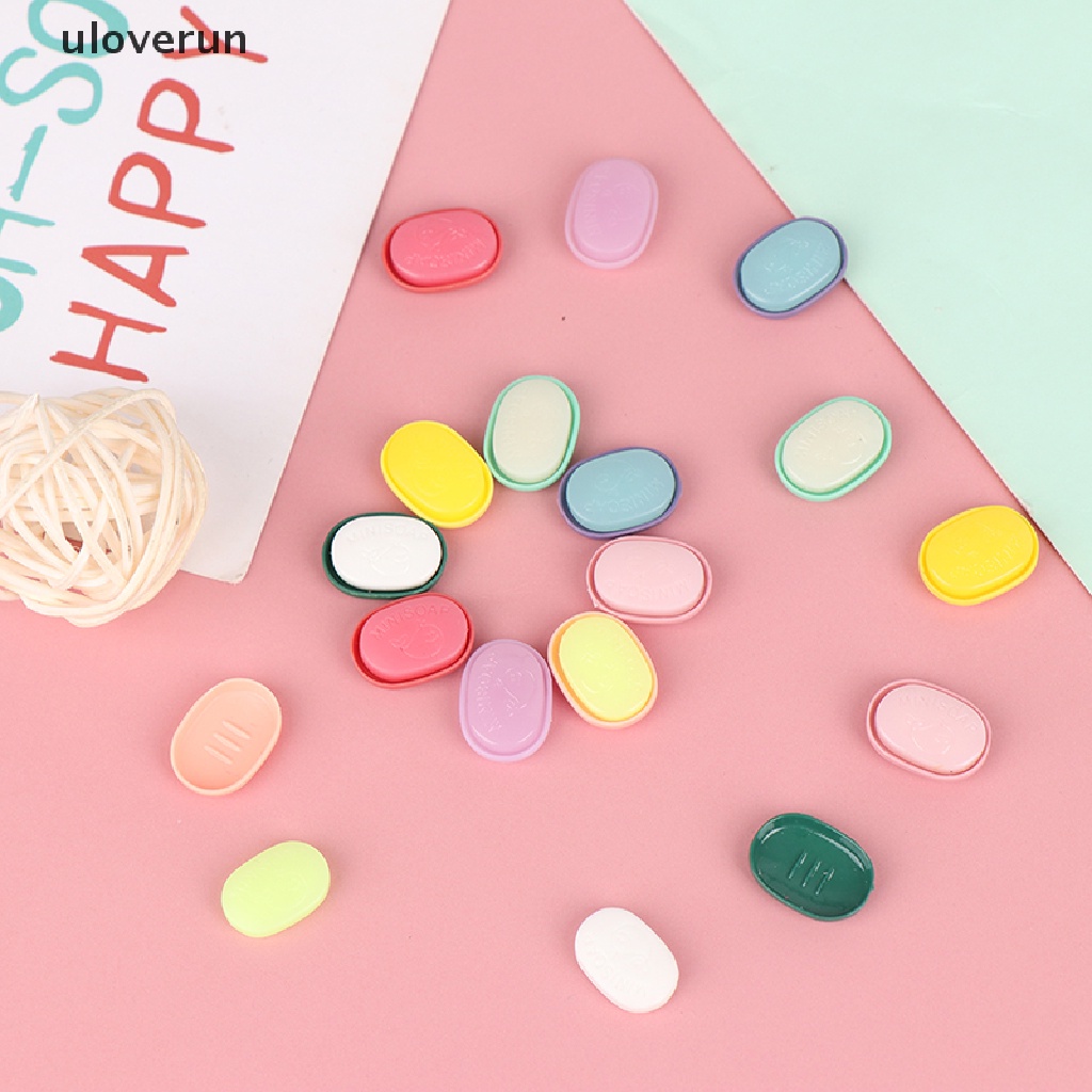 Set 2 Xà Phòng Mini Tỉ Lệ 1 / 12 Trang Trí Nhà Búp Bê