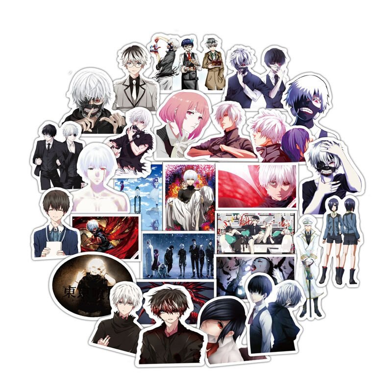 Sticker / Hình dán anime Tokyo Ghoul (Combo 10-50 sticker)