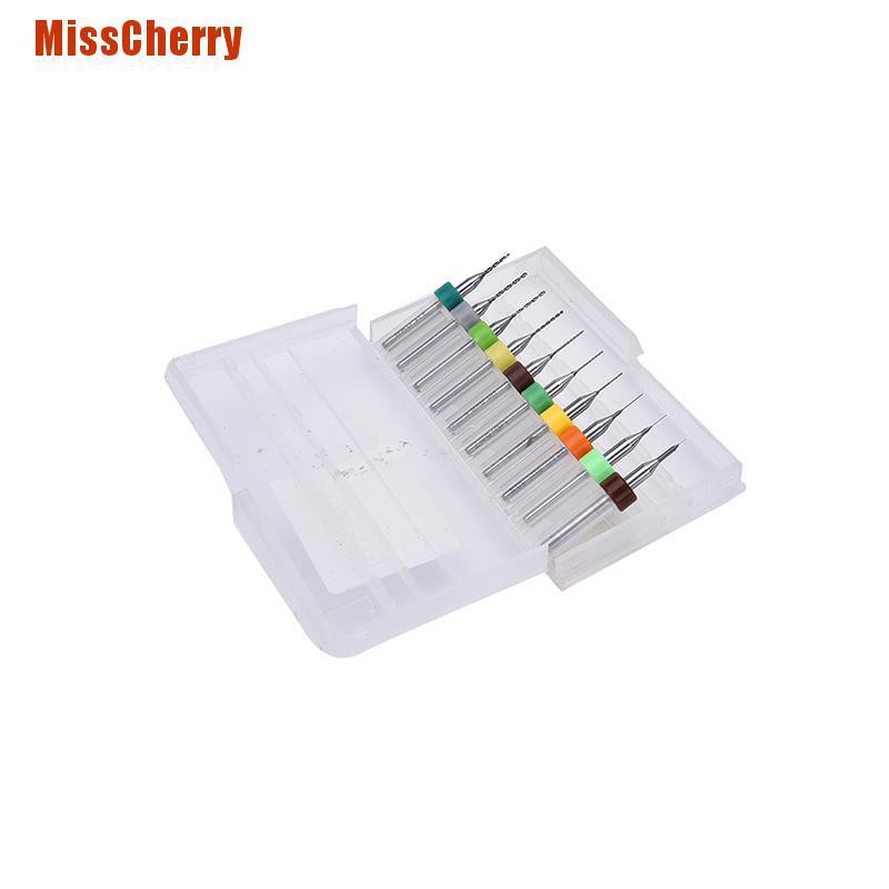 Bộ 10 Mũi Khoan Pcb Chất Lượng Cao