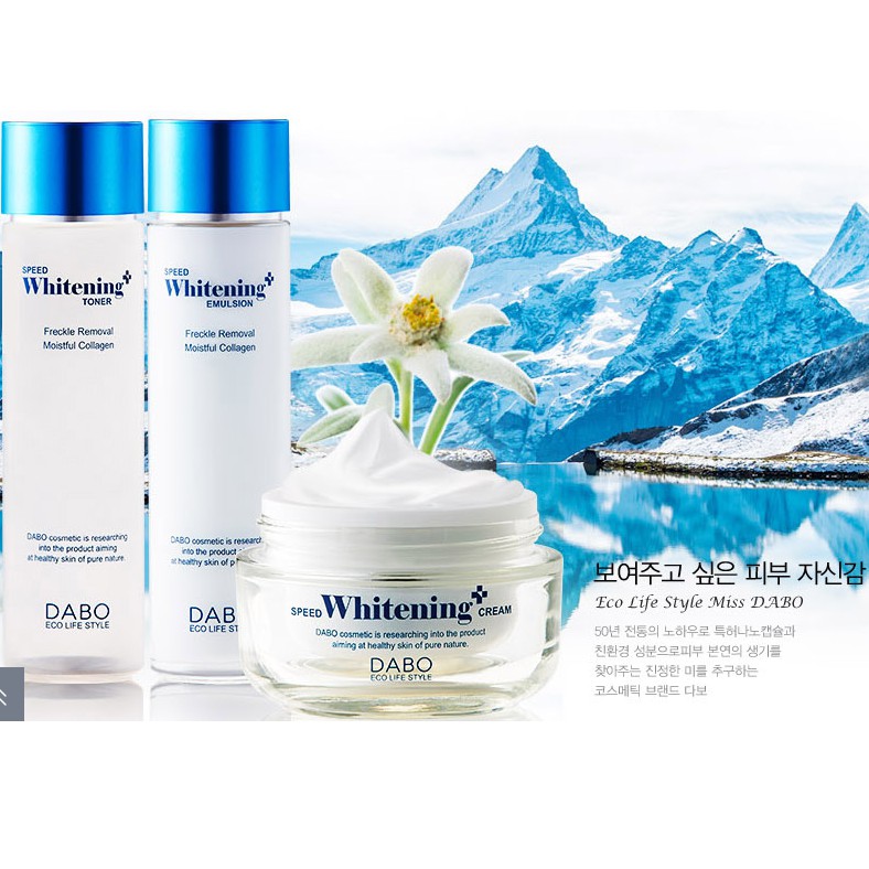 Nước hoa hồng trăng da Dabo Speed Whitening-up | BigBuy360 - bigbuy360.vn