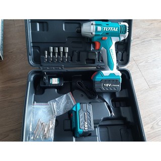 Máy siết vít dùng pin lithium 18v total tidli228181