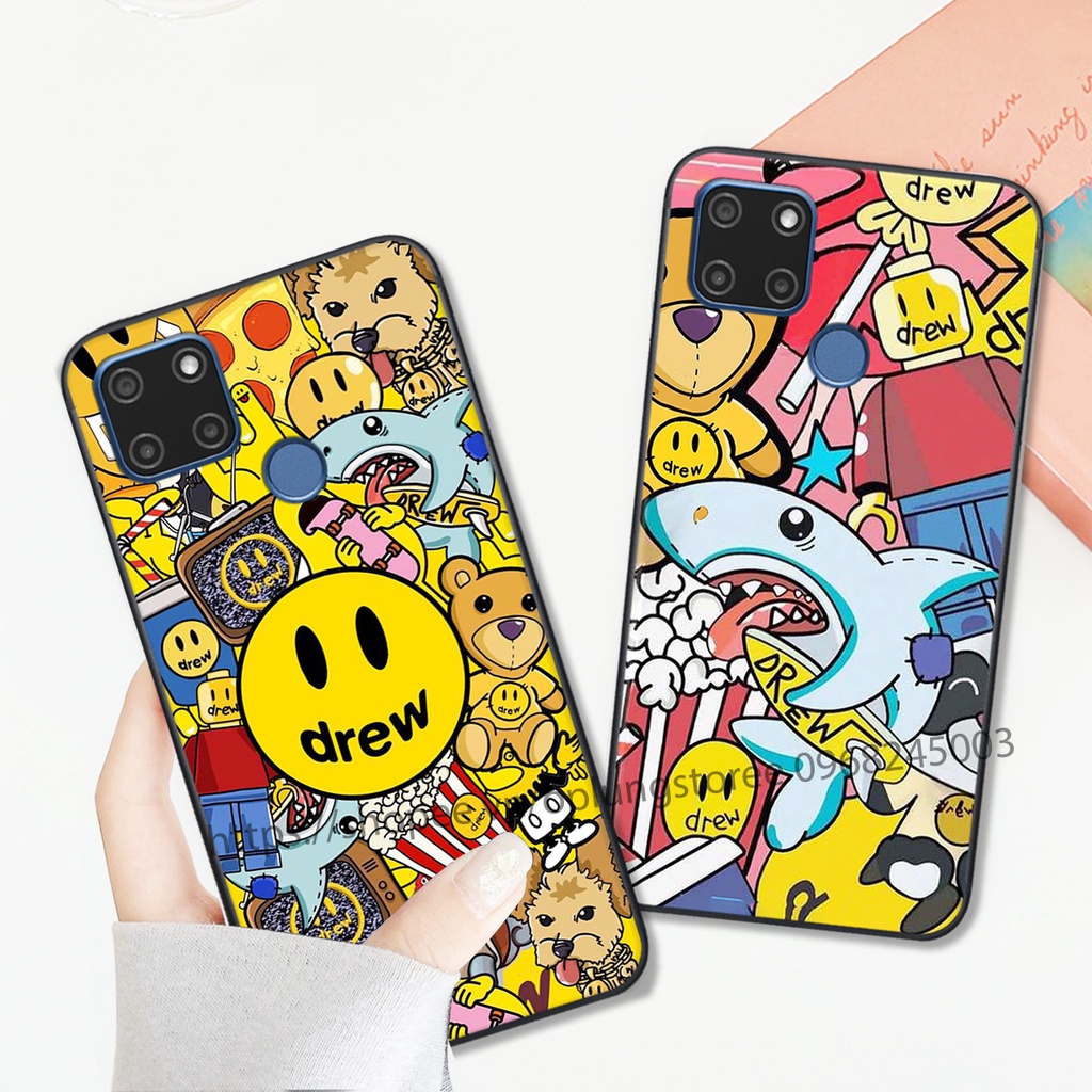 Ốp lưng oppo Realme C20 / C11 2020 / C11 2021 in hình thương hiệu thời trang đa sắc cá tính.