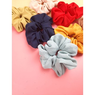 Chun buộc tóc scunchies voan lụa