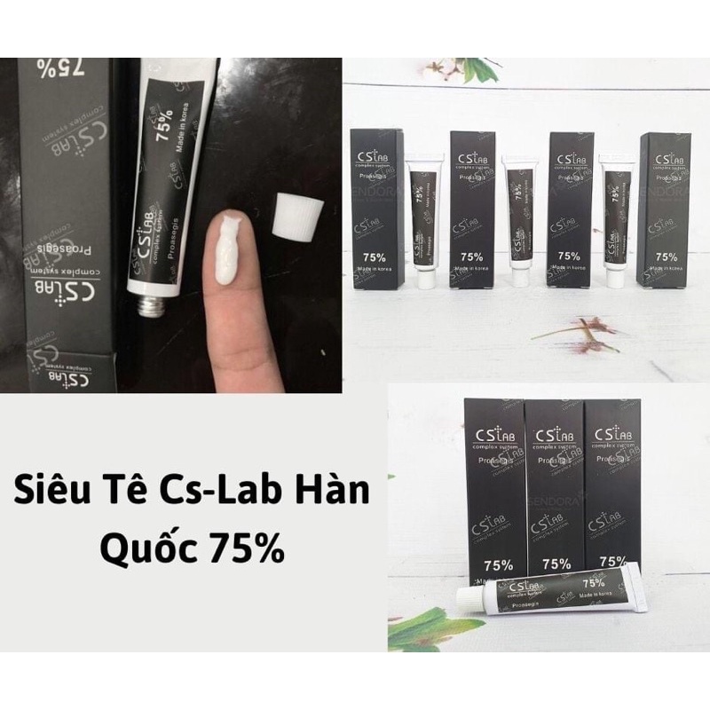 Kem CSLAB 75% ủ mày ,môi ,mí