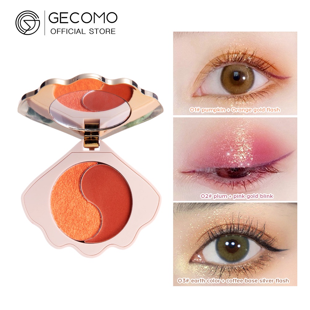 Bảng Phấn Mắt GECOMO Sắc Tố Ngọc Trai Tiện Dụng