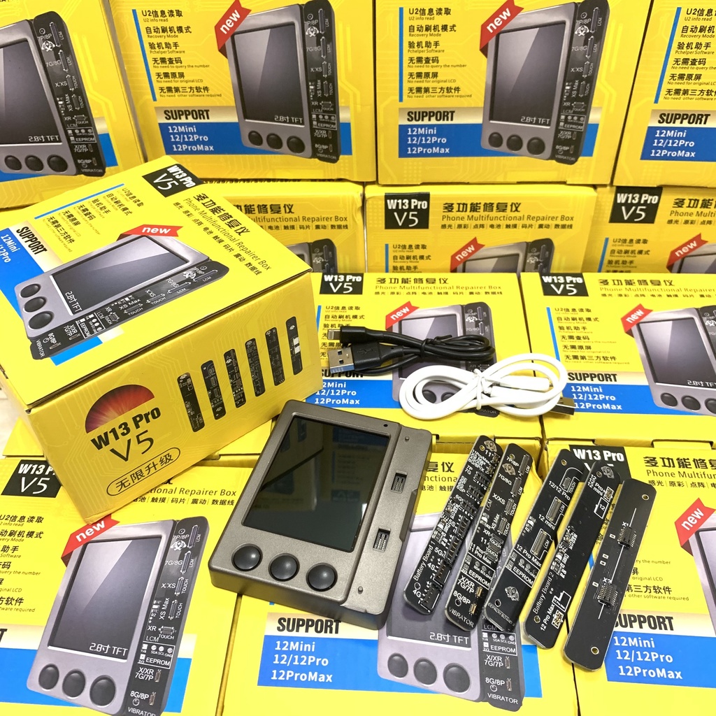Bộ Fix màn, Fix pin, Test usb W13 Pro New