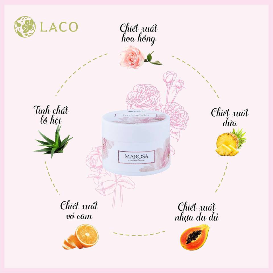 Tẩy da chết Organic Laco hoàn toàn thiên nhiên, làm sạch nhẹ nhàng, không căng rát | BigBuy360 - bigbuy360.vn