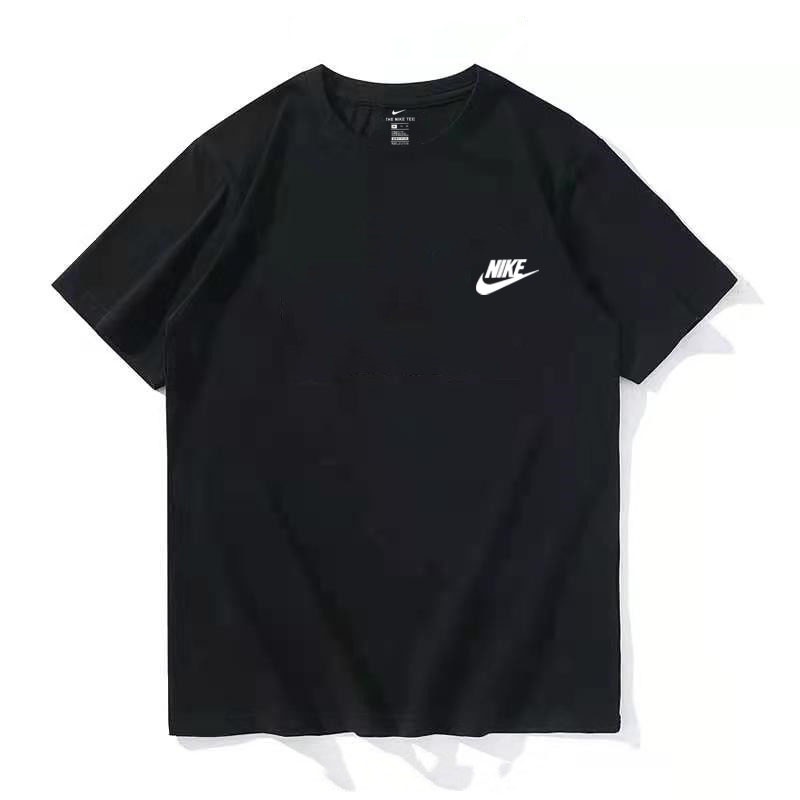 N&amp;k Áo Thun Tay Ngắn Tối Giản In Logo Chữ Phía Trước Cổ Điển Thoải Mái Cho Nam Và Nữ