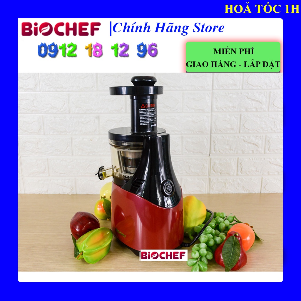 Máy ép trái cây chậm Biochef 555 - Made in Úc, Bảo hành 15 năm
