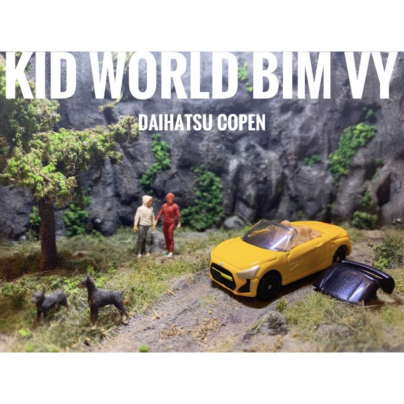 Xe mô hình Tomica Daihatsu Copen. MS: 171. Tỷ lệ 1:57.