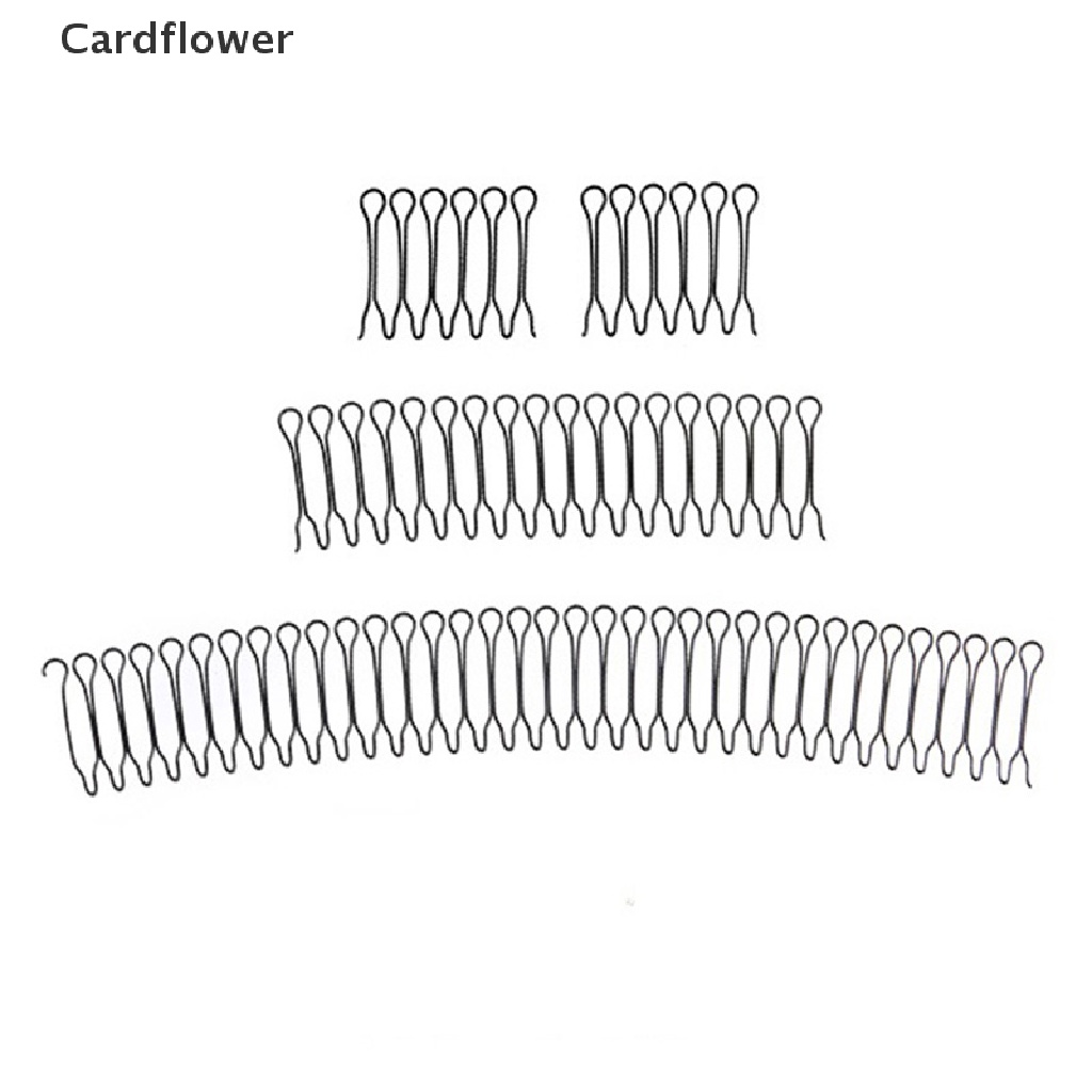&lt; Cardflower &gt; Kẹp Tóc Vô Hình Có Răng Lược Kẹp Tóc