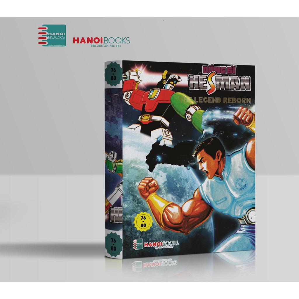 Sách - Combo 4 Gồm 5 Boxset Dũng Sĩ HesMan