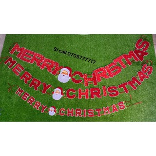 ( Hàng noel siêu đẹp) Dây chữ trang trí Noel Merry Christmas có 3 size