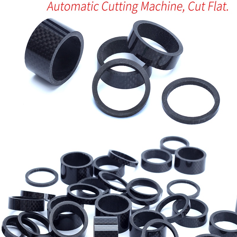 Vòng Đệm Phuộc Trước Bằng Sợi Carbon 28.6mm OD2 Chuyên Dụng Cho Xe Đạp Leo Núi