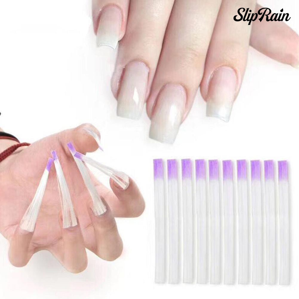 (Hàng Mới Về) Set 10 Sợi Thủy Tinh Nối Dài Móng Tay