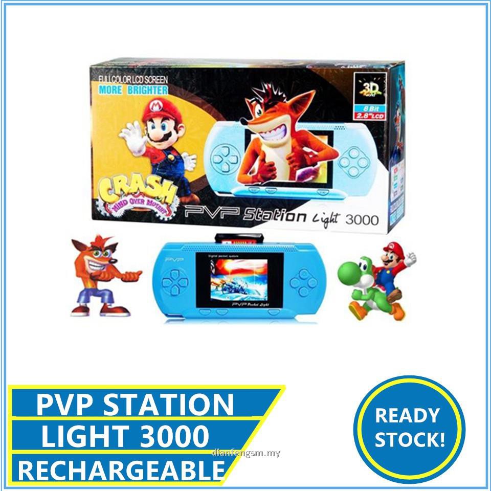 Máy chơi Game cầm tay PVP Station Light 3000 trò chơi cổ điển