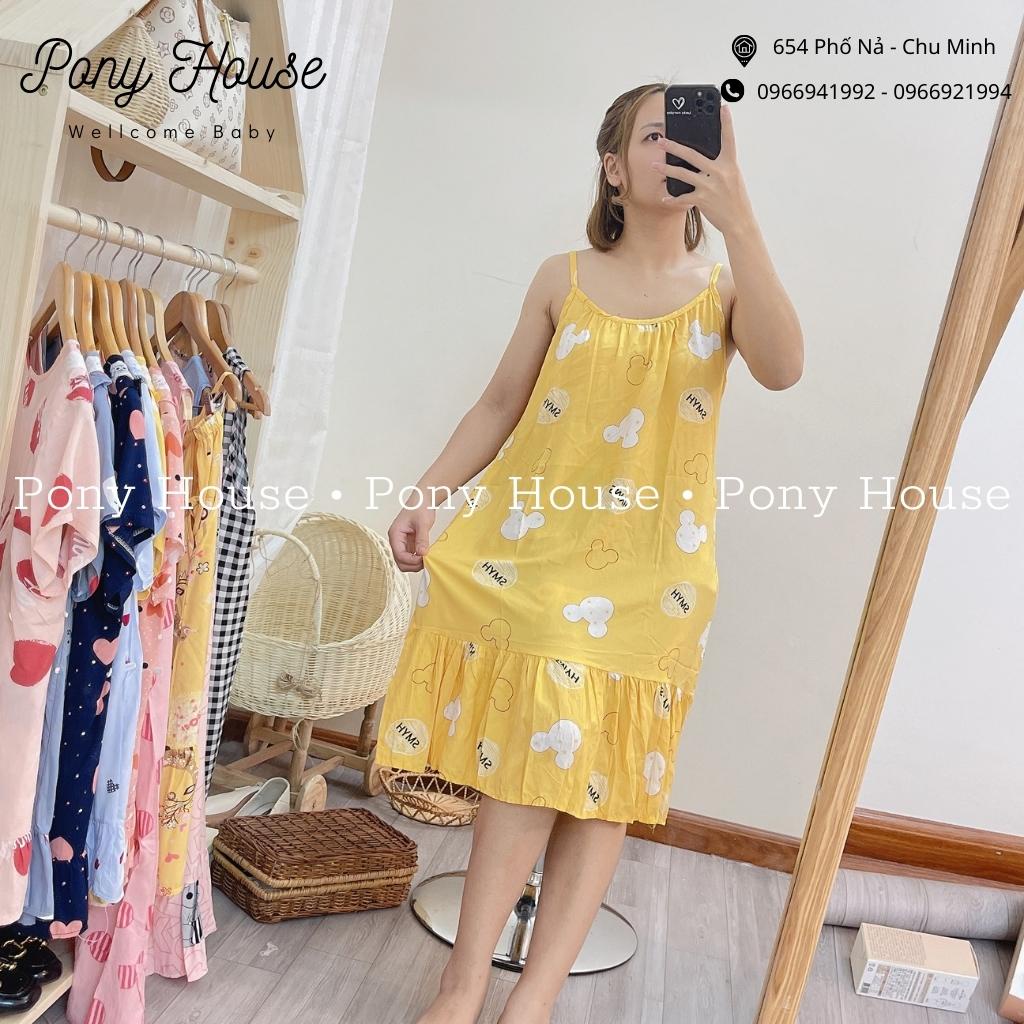 Váy Bầu 2 Dây Lanh Thái Siêu Mát, Mềm, Mịn Cho Mẹ Bầu Và Sau Sinh