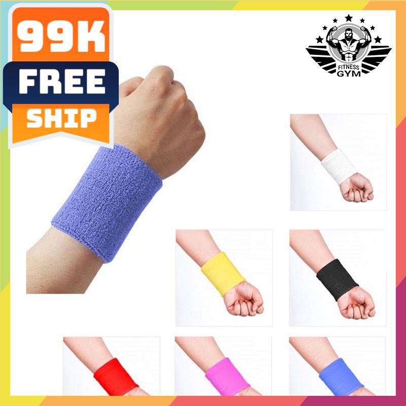 FREESHIP🎁 Băng cổ tay thấm mồ hôi ❤️ giá rẻ ❤️ Băng tay thể thao [Hàng xịn] | hn & tphcm