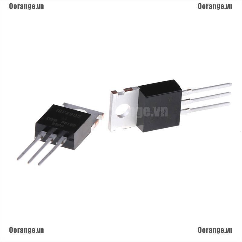 Bộ 10 Linh Kiện Điện Tử IRF4905 IRF4905PBF MOSFET 74A 55V Kênh P IR TO-22