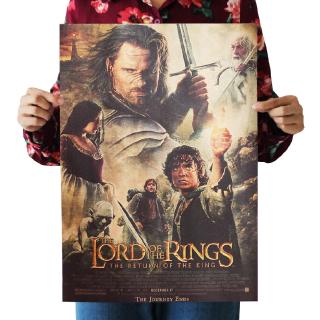 1 Tấm Poster Phim Chúa Tể Những Chiếc Nhẫn 51x35cm