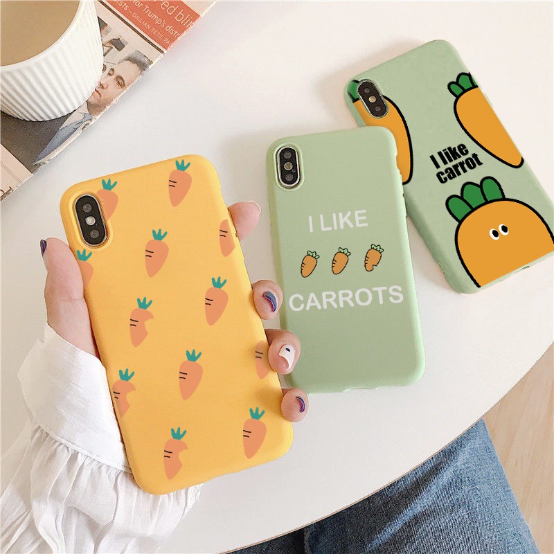 Ốp lưng iphone I Like Carrots 6/6plus/6s/6s plus/6/7/7plus/8/8plus/x/xs/xs max/11/11 pro/11 promax – a224