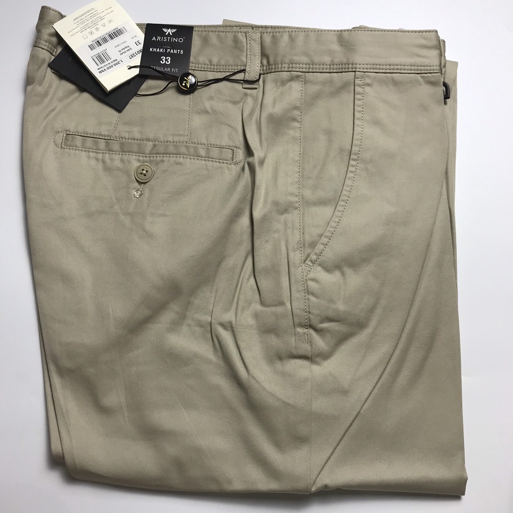 Quần kaki nam Aristino  thấm hút mồ hôi TAG 1200K ly vĩnh viển AKK015S7- regular