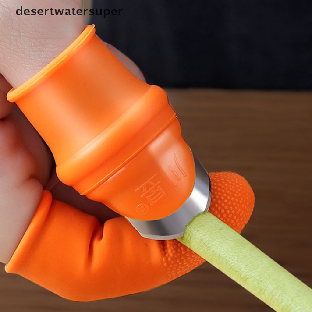 Găng Tay Silicone Cắt Lát Rau Củ Quả Đeo Ngón Tay Cái