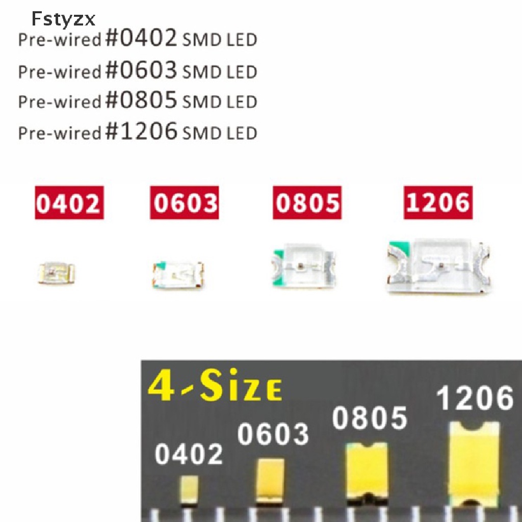 Set 20 LED SMD siêu nhỏ 0402# 0603# 0805# 1206#