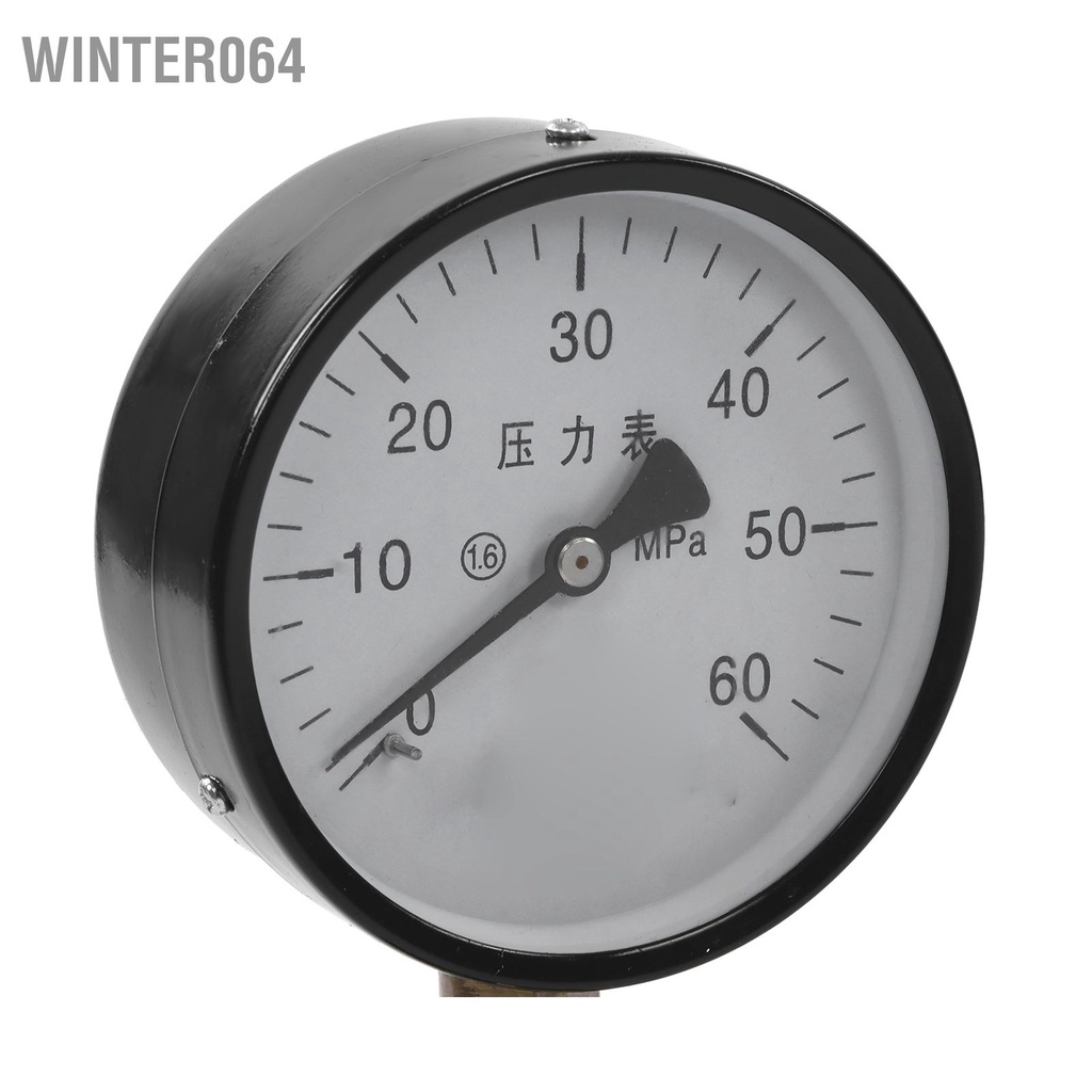 Máy đo áp suất bật vòi phun Diesel 0‑60MPA M12x1.5MM Công cụ ô tô ren kép cho động cơ Winter064