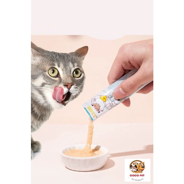 Súp Thưởng/Pate Thanh Dinh Dưỡng PET SNACKS 15g Cao Cấp Bổ Sung Dinh Dưỡng Cho Cho Mèo